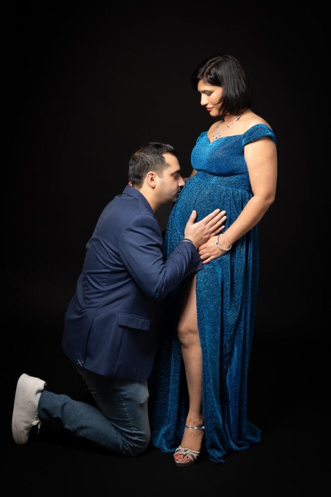 Maternity portrait capturing strength, femininity, and self-belief